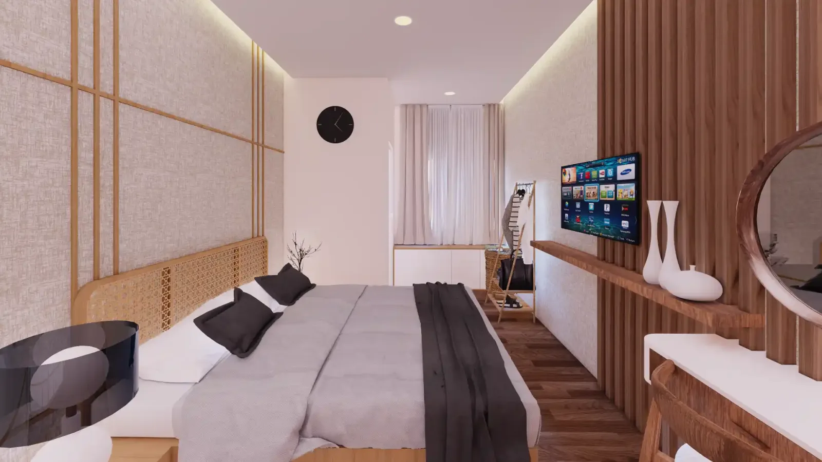 Desain Interior Kamar Tidur Utama Ciputat