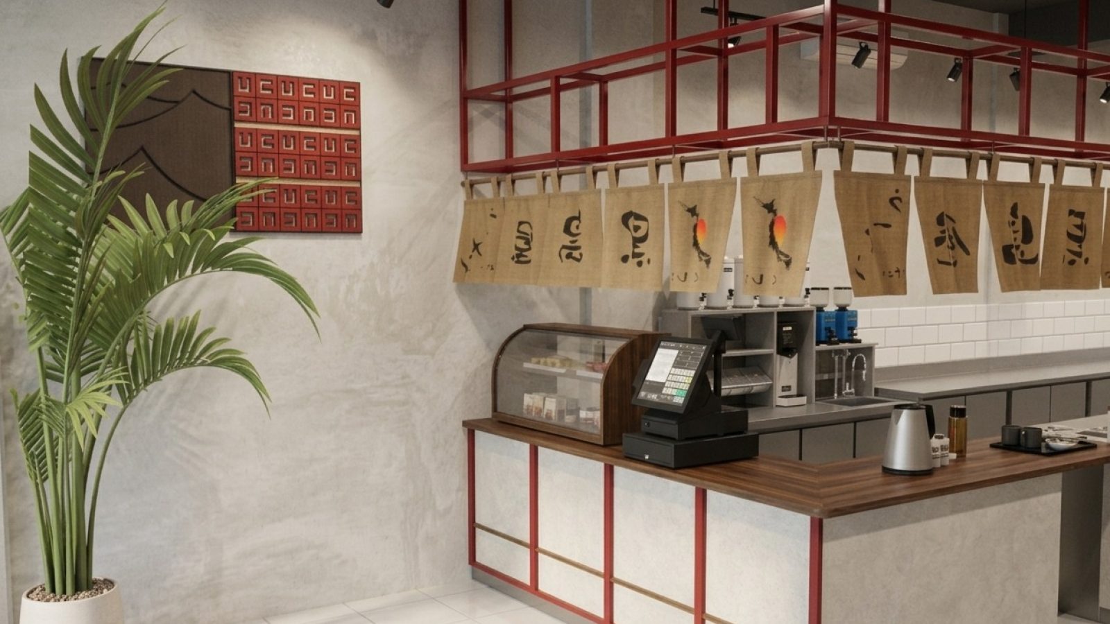Portofolio Desain Interior Restoran Karawaci Area Kasir