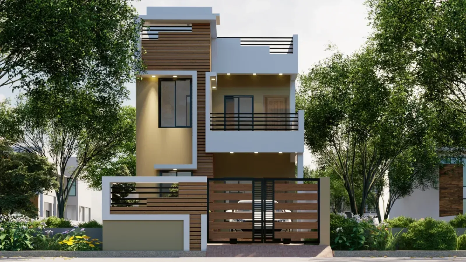 Inspirasi Fasad Rumah Minimalis Modern yang Bikin Tetangga Terpesona