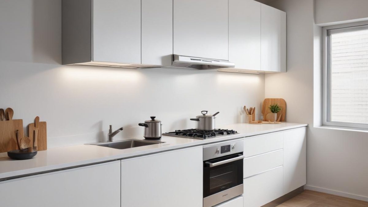 Model Kitchen Set Aluminium