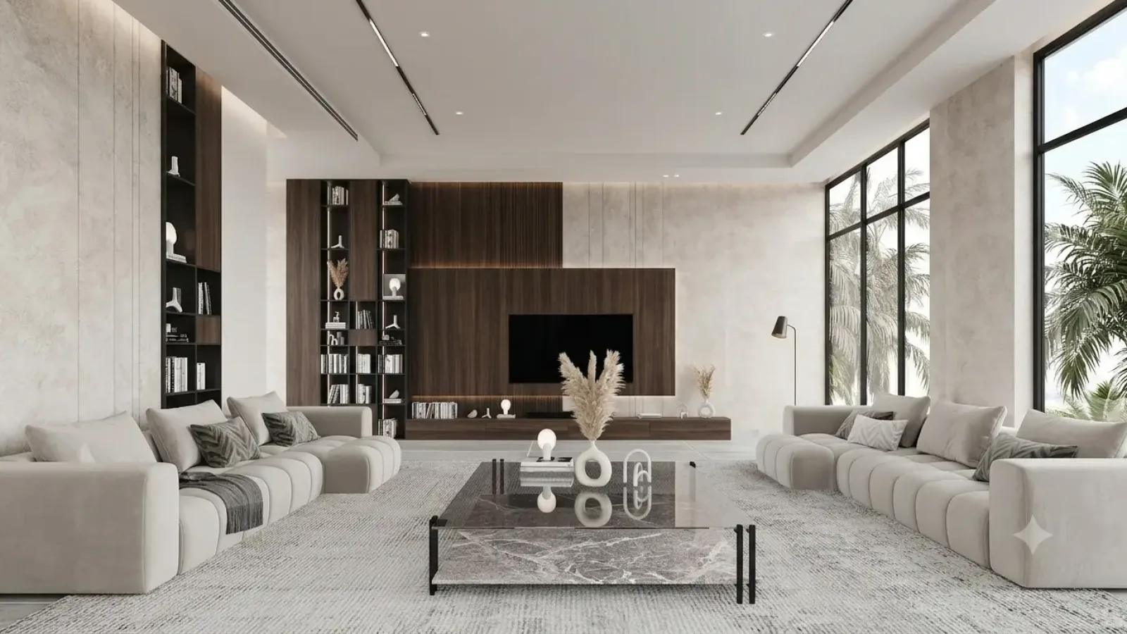 Proyek Desain Interior Ruang Tamu Ibu P di BSD