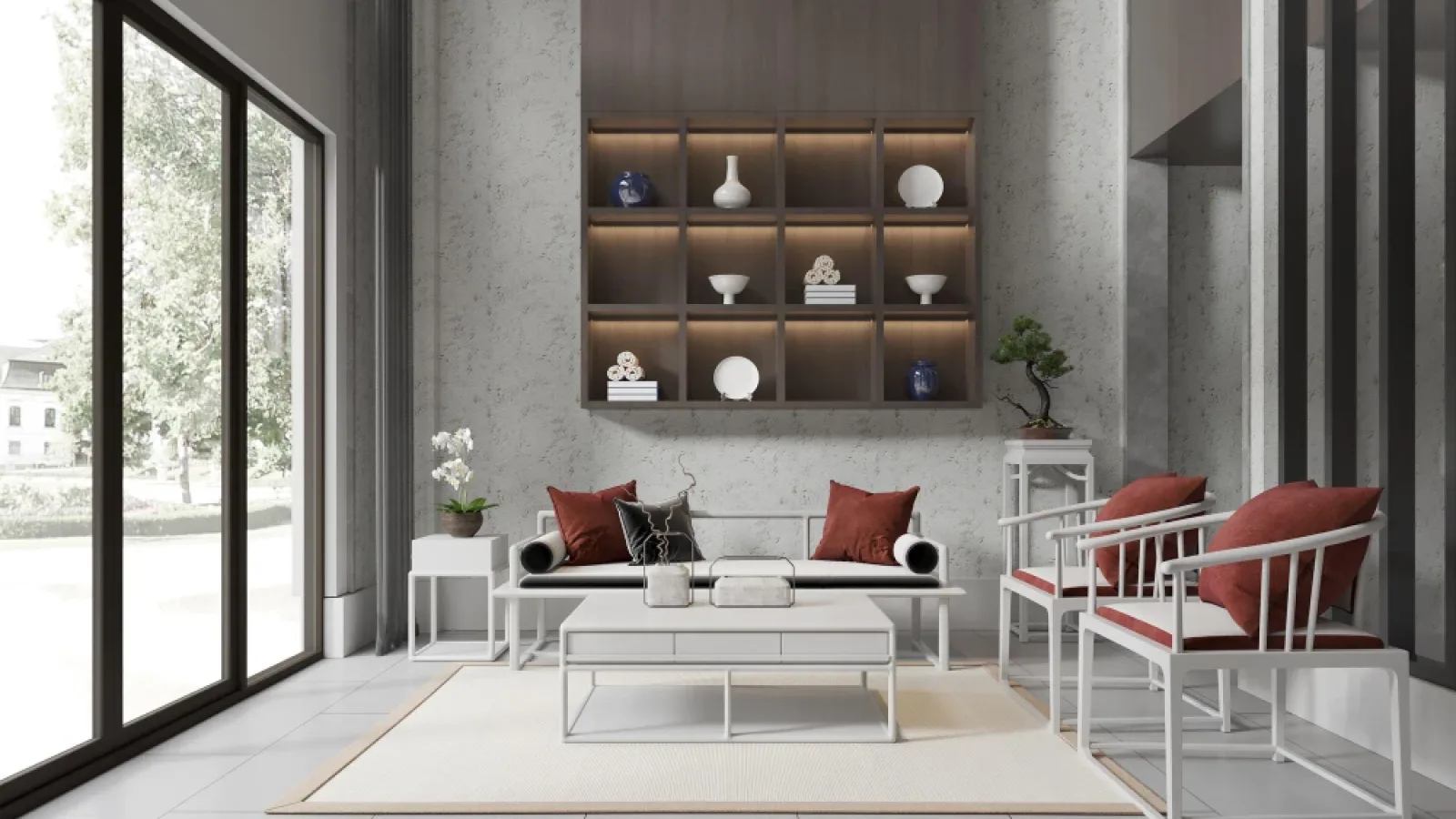 desain interior gaya modern konteporer pojahome
